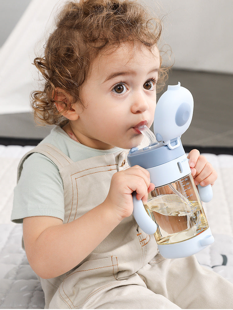 Toddler-Proof Sippy Straw Cup