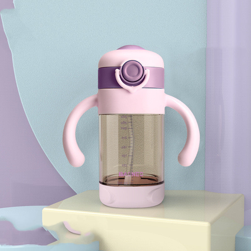 Toddler-Proof Sippy Straw Cup